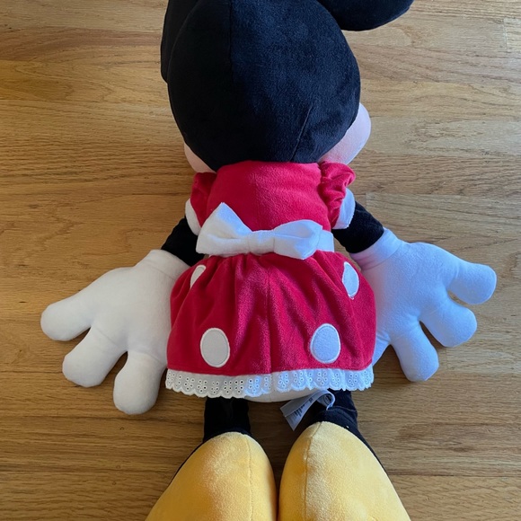 EUC Disney Store Red Minnie Mouse Large Plush - Picture 4 of 5
